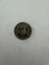 1867 Belgian 2 Francs Coin Featuring King Leopold II