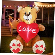 3.5 Ft Valentines Day Inflatables Outdoor Decorations, Valentines Blow up