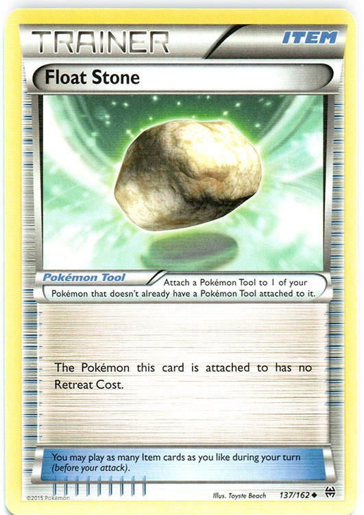 Lightly Played Float Stone - 137/162 - Uncommon Pokemon BREAKthrough