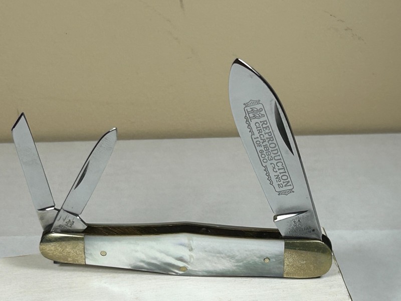 Rob Klaas Kissing Cranes Solingen Germany Whittler Knife Reproduction 1893 No. 2