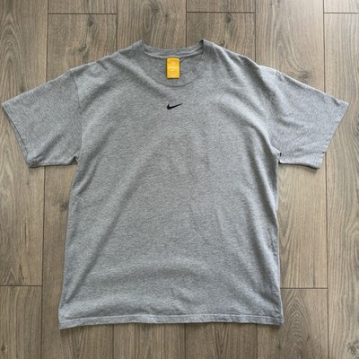 Nike NOCTA Drake grau Big Body Logo Tee Tshirt Herren Größe Large