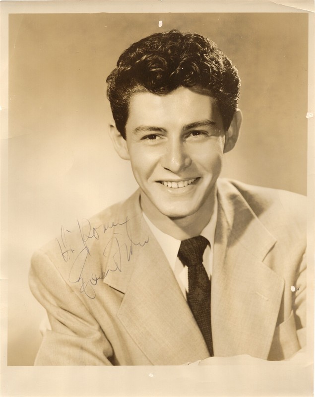 EDDIE FISHER Autographed 8x10 Photo PSA/DNA American Actor & Singer