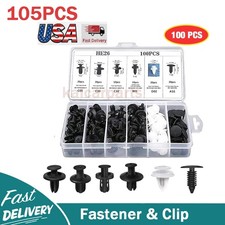 For Honda Car Box Set Bumper Fender Liner Push Type Retainer Clips Fastener 100x