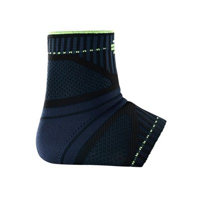 Ankle Support Compression Sleeve 3D AirKnit Breathable Small Black Bauerfeind