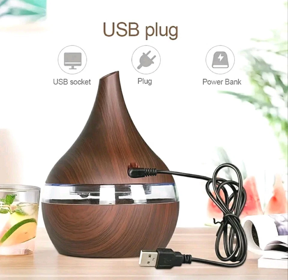 Aromatherapy Diffuser / Indoor Humidifier, 7 LED Lights with Smart Touch Switch. - Image 3 of 4