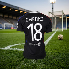 RAYAN CHERKI GAME WORN JERSEY