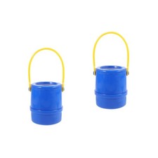 Reusable Car Umbrella Holder Blue Plastic Bucket for Headrest Car Accessories