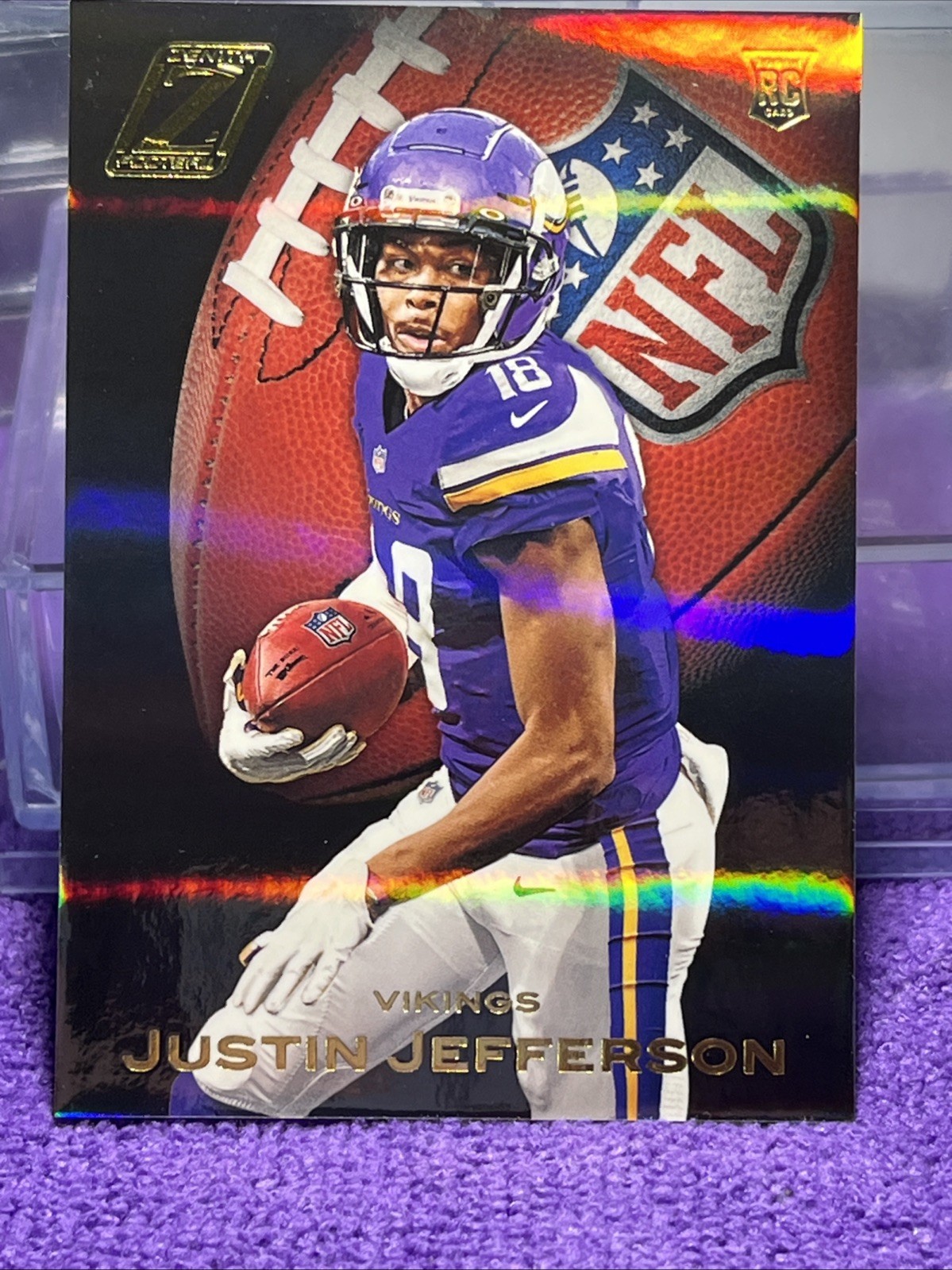 Justin Jefferson 2020 Panini Zenith Rookies RC #68
