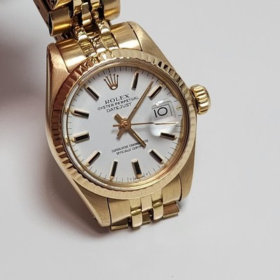 Rolex Lady Datejust 1979 Datejust Rolex Ladies Datejust 26 Mm 18K