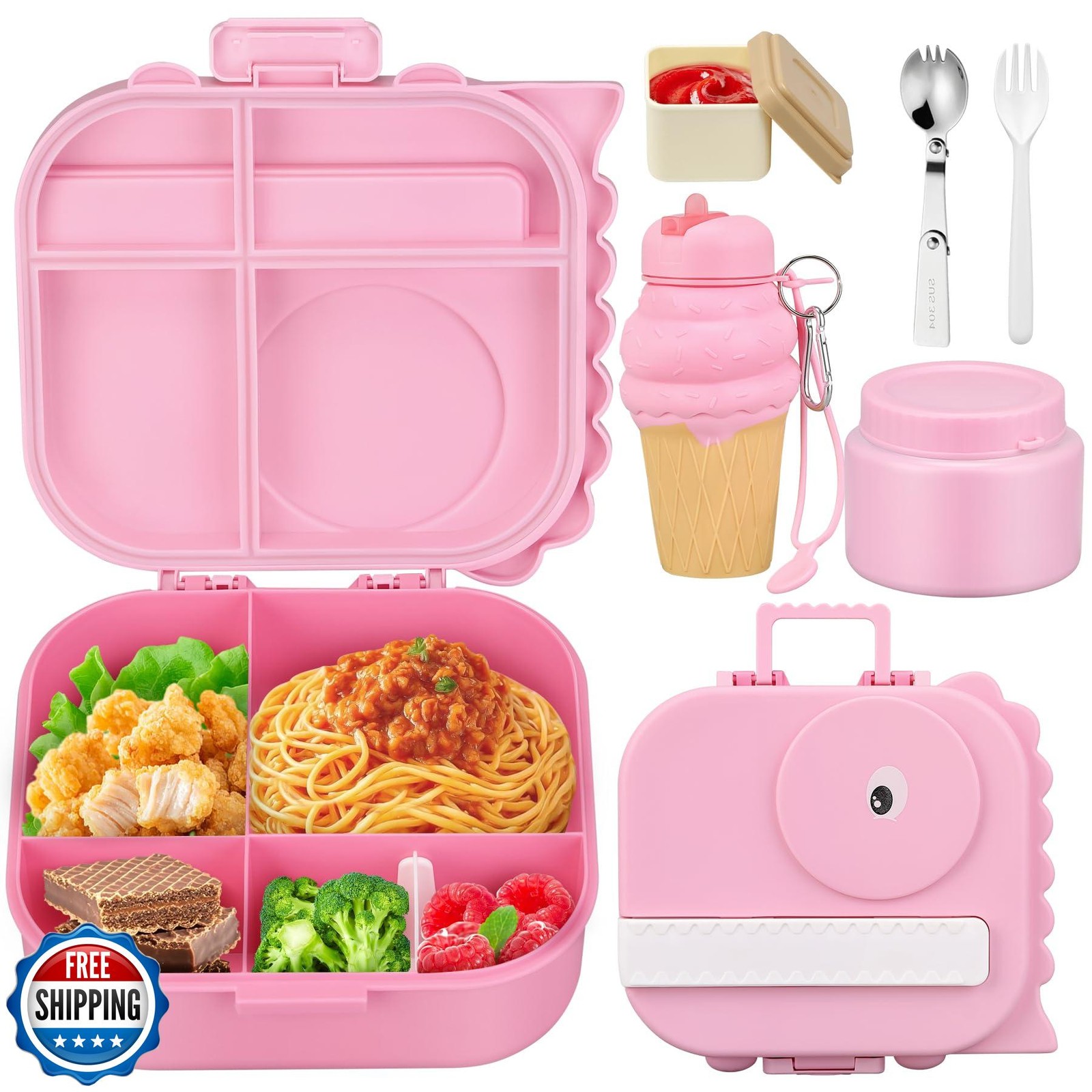 With 13oz Soup Thermo For Hot Food Kids Insulated Food