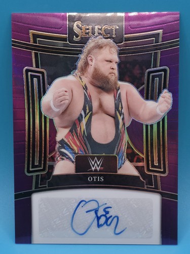 2024 Panini Select WWE Wrestling Purple Prizm Otis 3/35