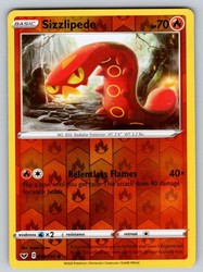 Sizzlipede 038/202 Reverse Holo Sword & Shield Base Set
