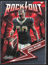 2023 Panini Absolute Football Jamaal Williams Rock Out #20