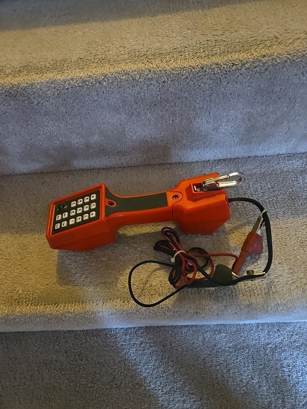 Harris Dracon TS22 Lineman Test Butt Set  Telephone Line Analyzer