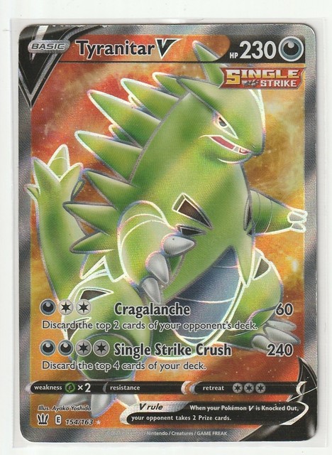 Tyranitar V #154 (Battle Styles (2021))