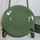 Sage Green 7" Salad Plate by Fiesta Homer Laughlin China Retired Fiestaware