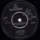 Beatles Eleanor Rigby 7" vinyl UK Parlophone 1966 4 prong label design has