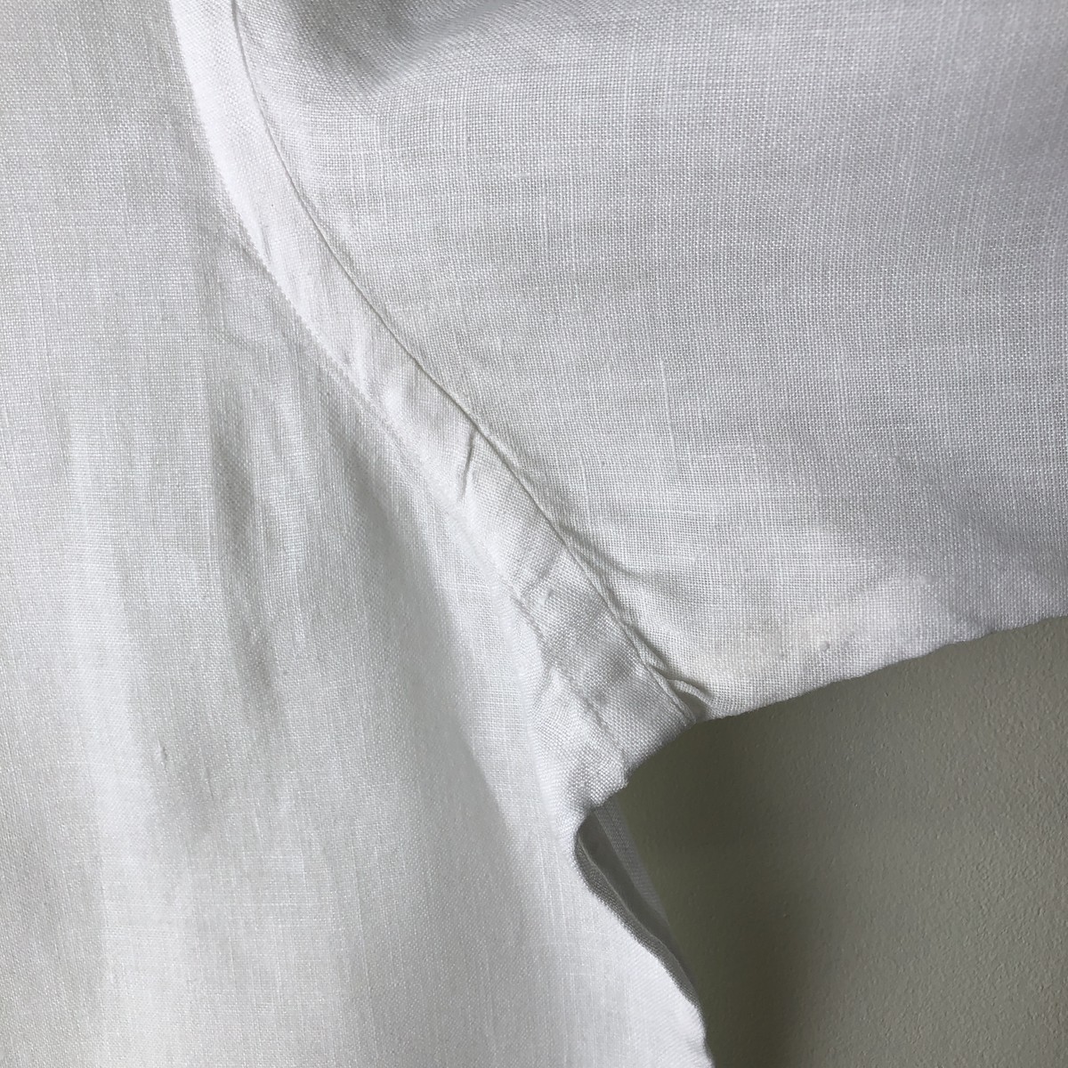 Used Ralph Lauren Custom Fit long-sleeved linen button-down shirt men's size L thumbnail 8