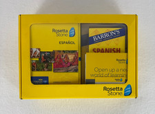 Rosetta Stone Spanish Levels 1  5 Version 3 New Open Box Complete