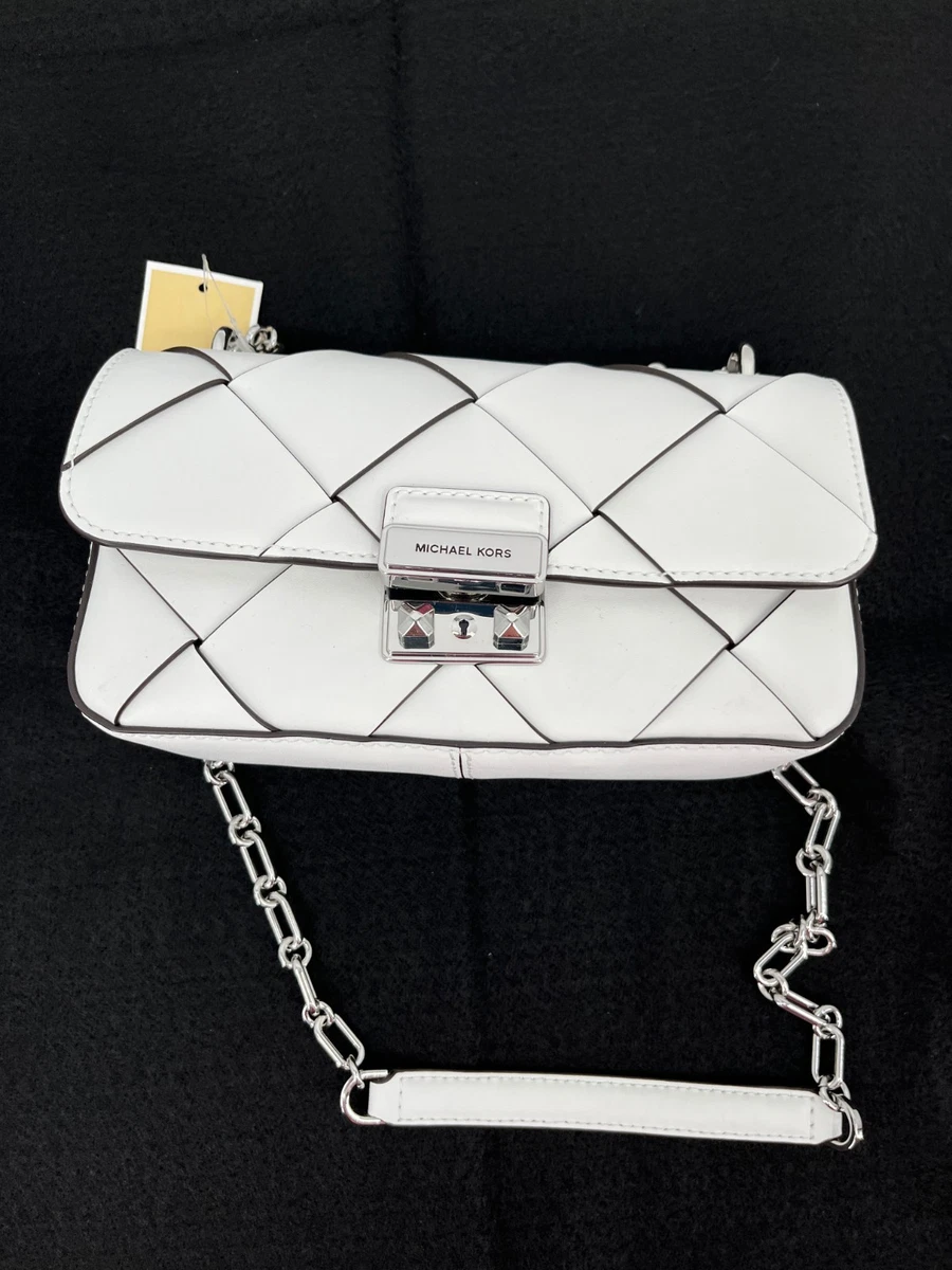 Angel☆Michael Kors ホワイト バッグ MK Michael Kors ショルダーバッグ ホワイト バッグ & ハンドバッグ 女性