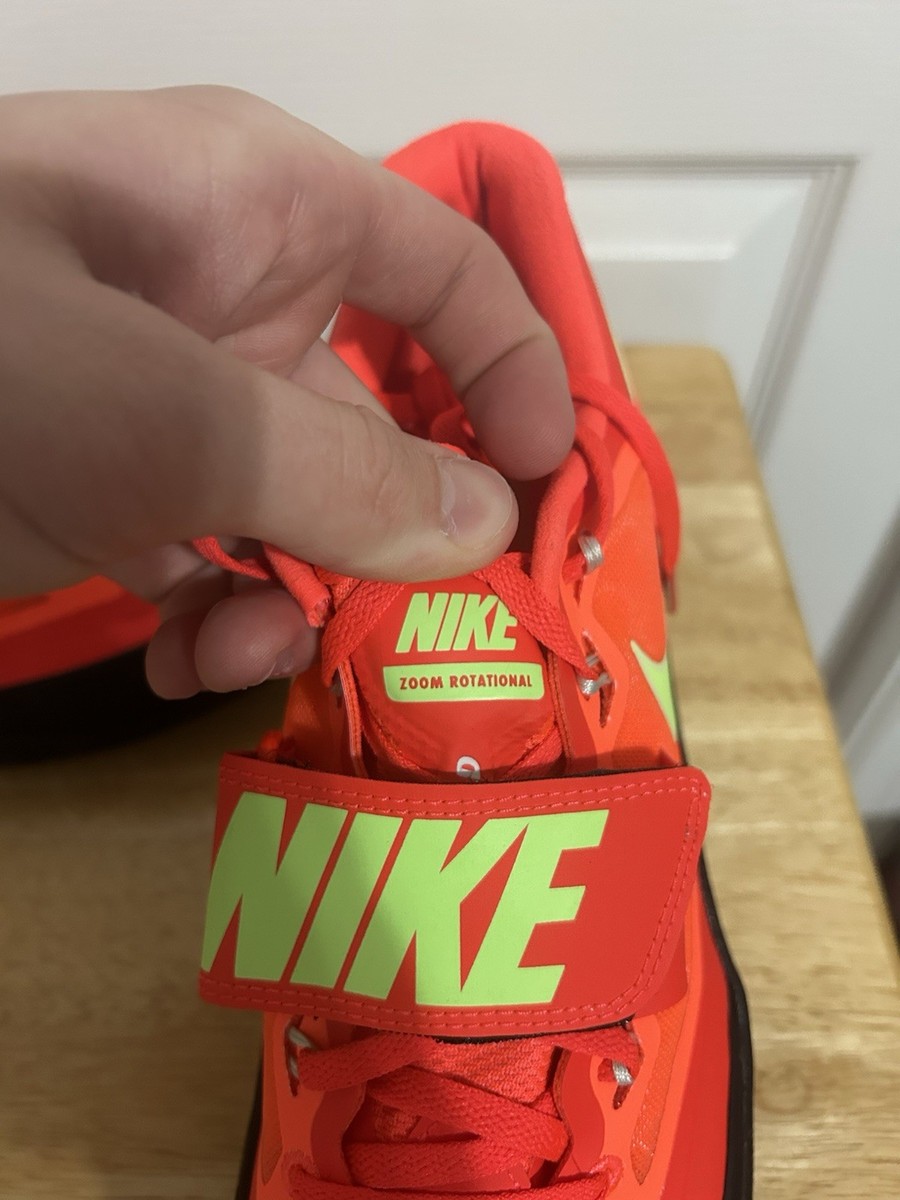 Size 10.5 - Nike Zoom Rotational 6 Bright Crimson Lime Blast  display picture 1