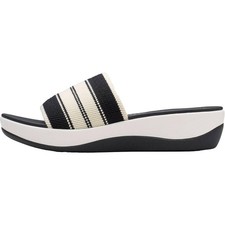 Clarks Women's Cloudsteppers Arla Hollis Sandals Black Combi