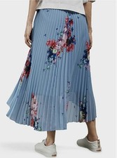 Ted Baker 'Harrpa' Raspberry Ripple Pleated High-Low Skirt, UK Size 12