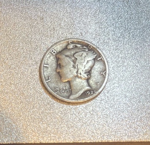 1929 Mercury Dime Album Filler **FREE SHIPPING** MD2