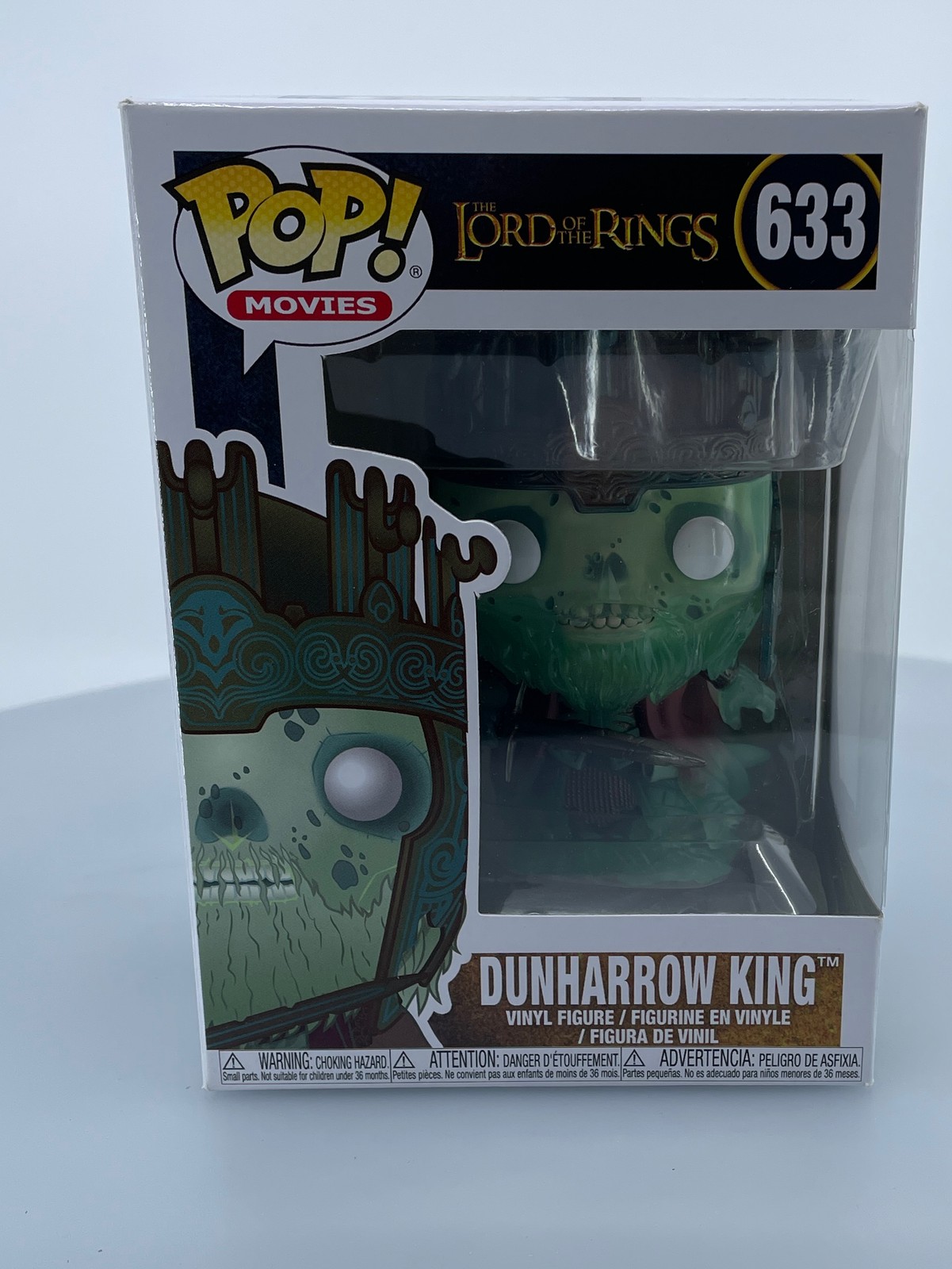 Funko Pop! Movies Lord Of The Rings Dunharrow King #633 Vinyl Figure Damaged Box