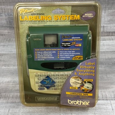 VTG Brother P-Touch PT-1700SE Electronic Labeling System Brand New Sealed - READ