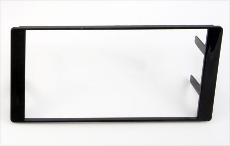 Mascherina 2 DIN Toyota Hilux 2019+ Nero Lucido | Kit Radio 98x172mm