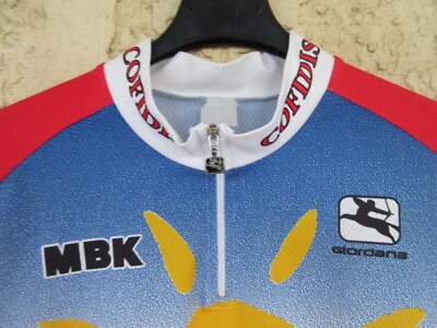 Maillot Cycliste Vintage COFIDIS MBK 1999 – Giordana – Manches Courtes – Taille XXL