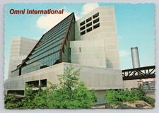Omni International Adjacent Georgia World Congress Center Postcard