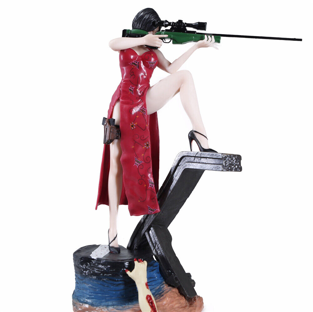 1/4 Resident Evil Action Figures Collectible, 55Cm Ada Wong Anime Model  Statue, Resin Environmental Protection Materials Suitable for Home Office  Desk Decorative Ornaments Toy : : Toys & Games