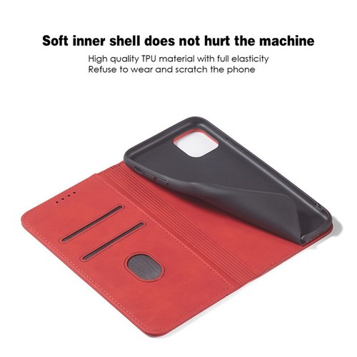 ECHT LEDER HANDYHÜLLE MAGNET ETUI CASE SCHUTZ HÜLLE WALLET FLIP BOOK HANDYTASCHE - Bild 65 von 67