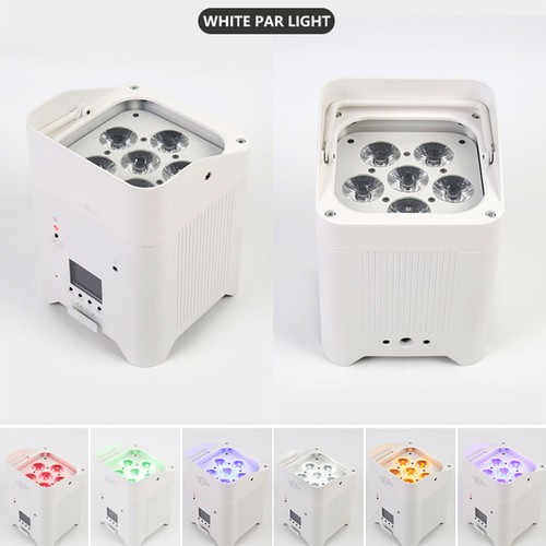 1PC RGBAW UV 6 x 18W LED Uplight Par LIght Battery Powered Charge Flight Case - Zdjęcie 17 z 25