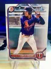 2022 Carlos Aguiar Bowman Baseball Paper 1st Bowman #BP-1 Minnesota Twins
