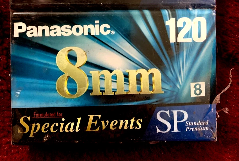 Panasonic SP120 8mm Premium Camcorder Video Tape NV-P6120SP - Image 2 of 3