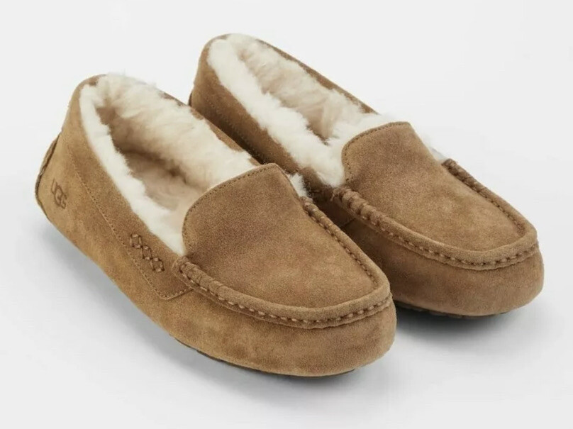UGG Ansley Chestnut Suede Moccasins Slippers Shoes size 5 | eBay UGG Ansley Chestnut Suede Moccasins Slippers Shoes size 5 | eBay