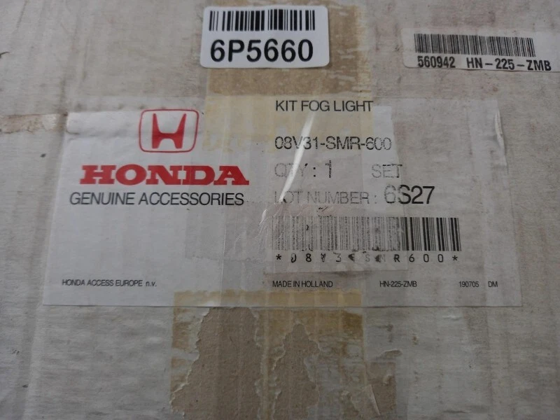 Juego de faros antiniebla originales Honda Civic 08V31SMR600 ¡ENVÍO RÁPIDO! Foto 4 de 4