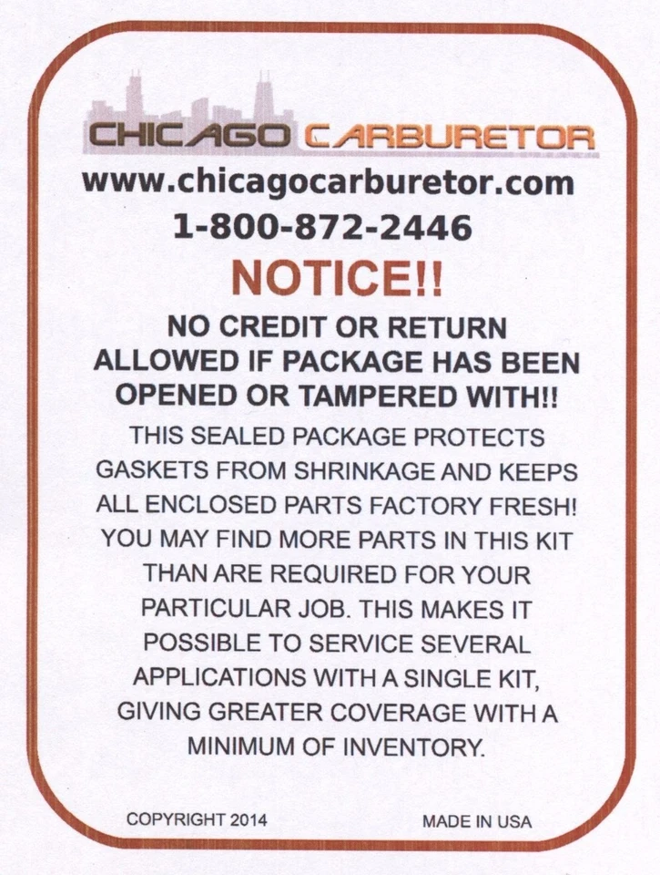 Mercury Turnpike Cruiser 1957 kit de carburador modelo WCFB 2404S 4 barriles 368 eng  Foto 2 de 2