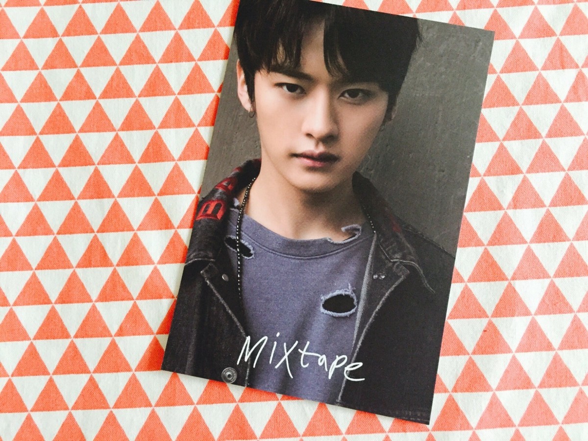 Stray Kids Mixtape album pre order benefit postcard split