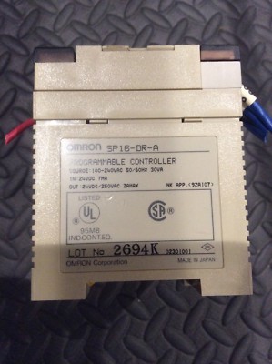 Omron SP16-DR-A Programmable Controller Sysmac Mini SP16
