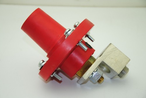 Leviton Single-Pole Female Receptacle, Red, 1-1/8" ID - Picture 5 of 8