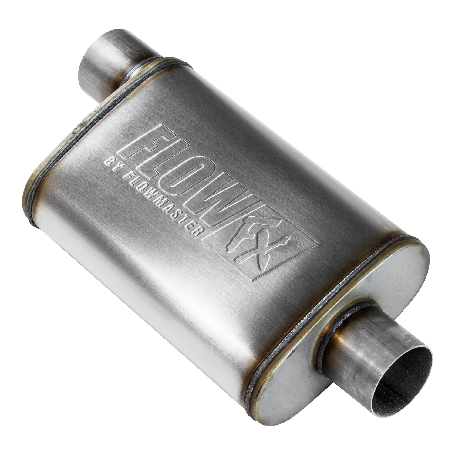 Flowmaster 71229 FlowFX Muffler 409S - 3.00 Offset In/ 3.00 Center Out ...