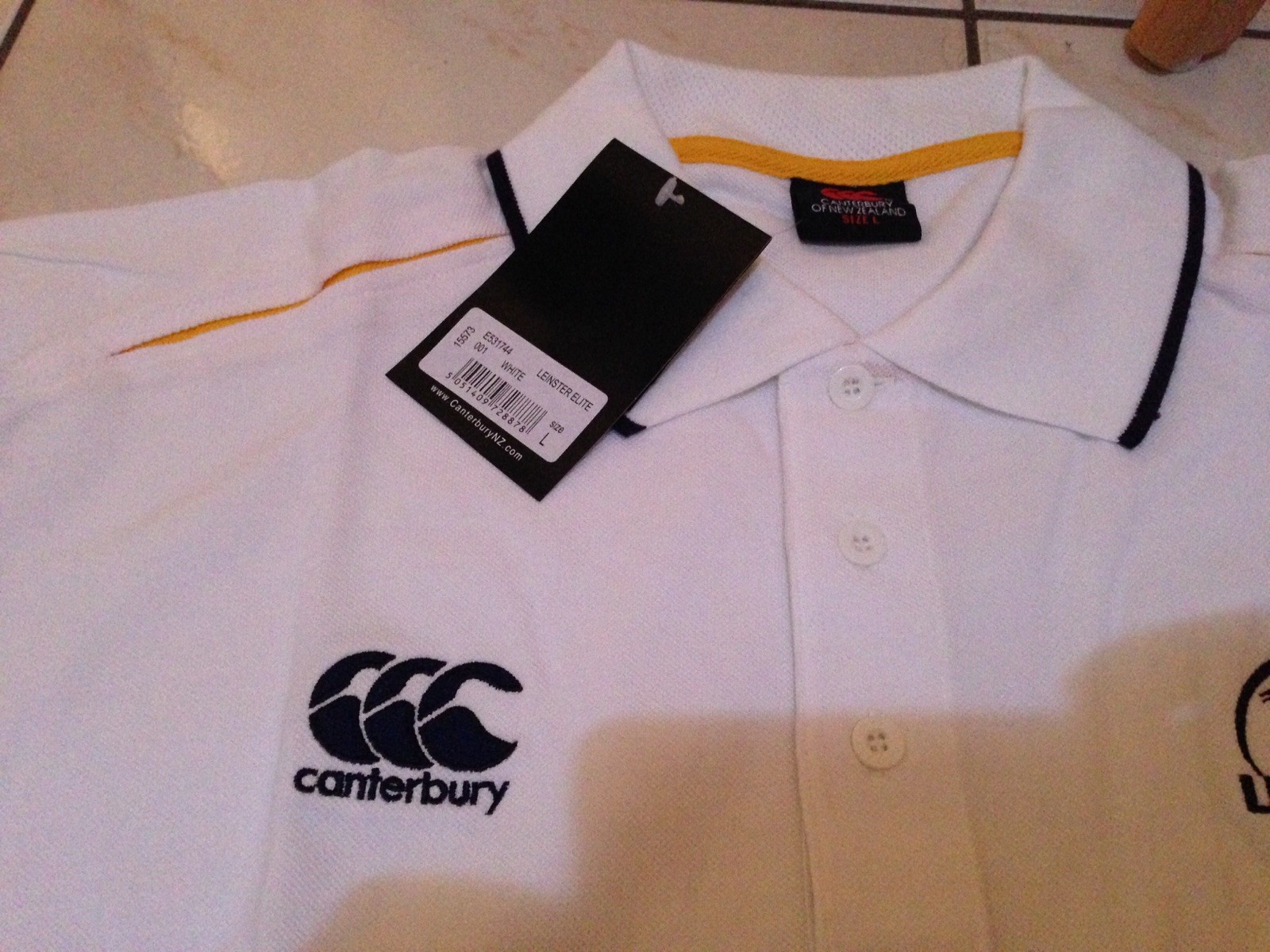 maillot Leinster rugby Canterbury taille avec L neuf avec taille étiquette 67380b maillot Leinster rugby Canterbury taille avec L neuf avec taille étiquette 67380b