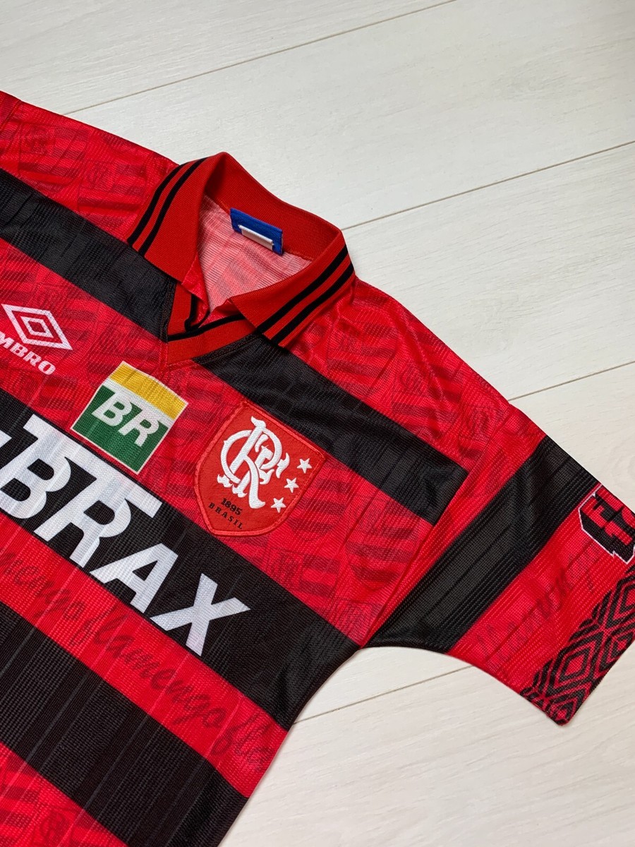 Flamengo Brazil #10 Centenary Home football shirt 1995/1996