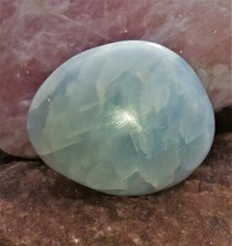 großer blauer Calzit Kalzit Blue Calcit Nr.4 Jumbo Stabilität Jumbo Edelsteine