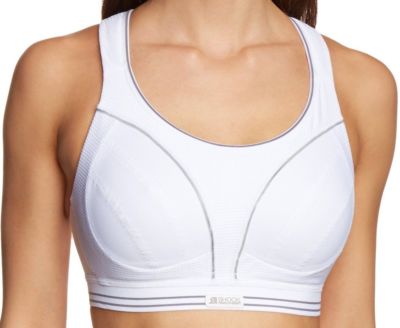 shock absorber ultimate run bra white
