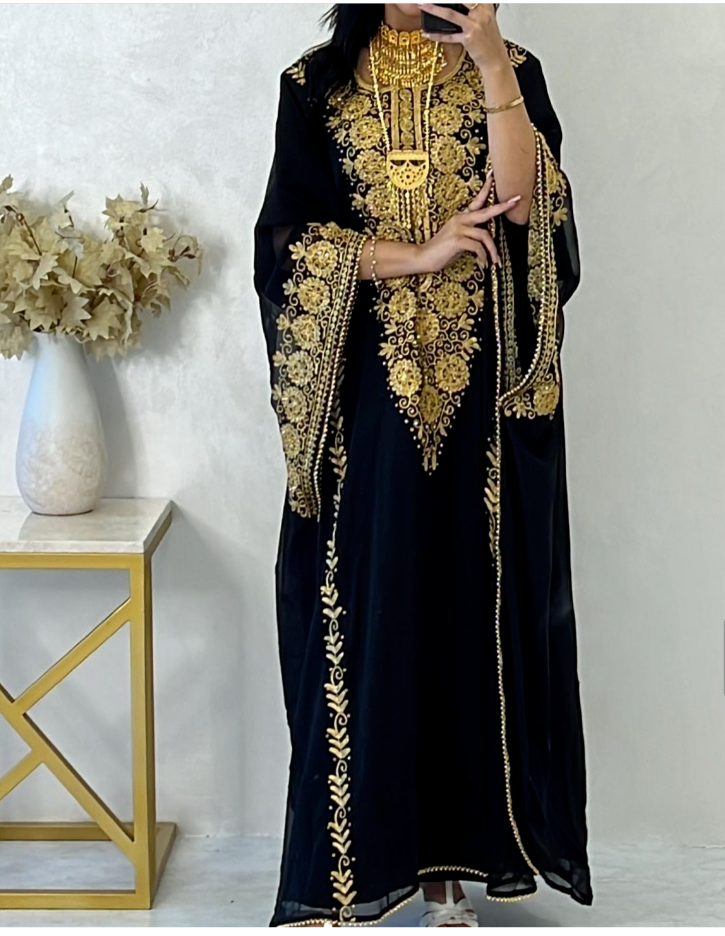 ROYAL DUBAÏ FARASHA Marocain Caftan Abaya Jilbab Arabe Élégant 1097 EUR - Foto 3